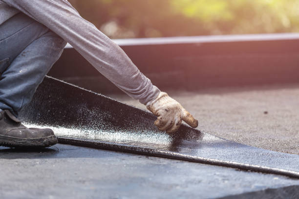 Professional Crawl Space Encapsulation technician working in Casstown, OH